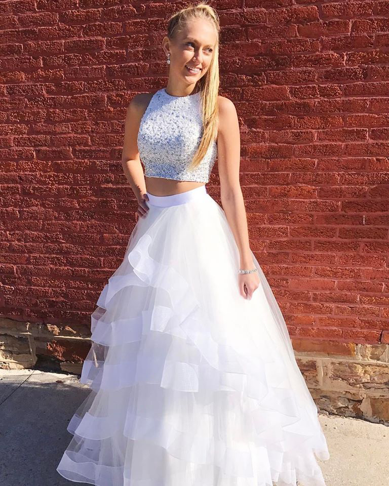 two piece prom dresses near me