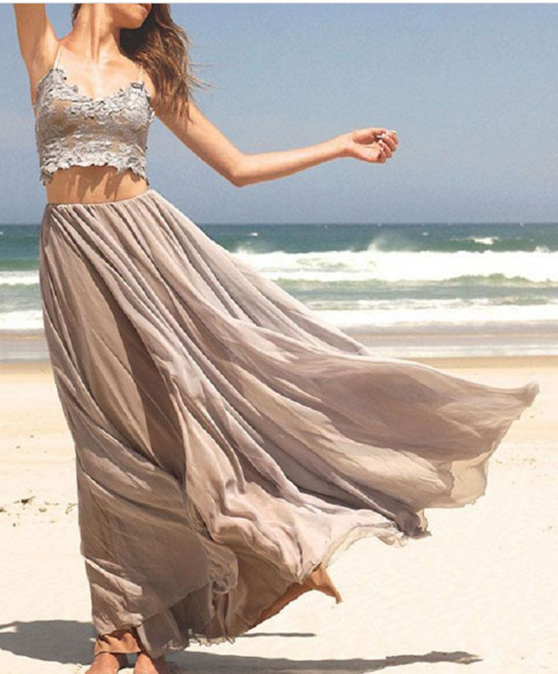 beach prom dress