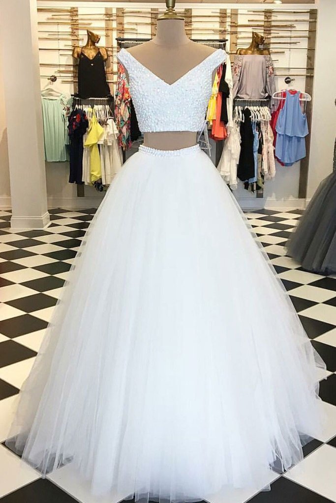 white sweet sixteen dresses