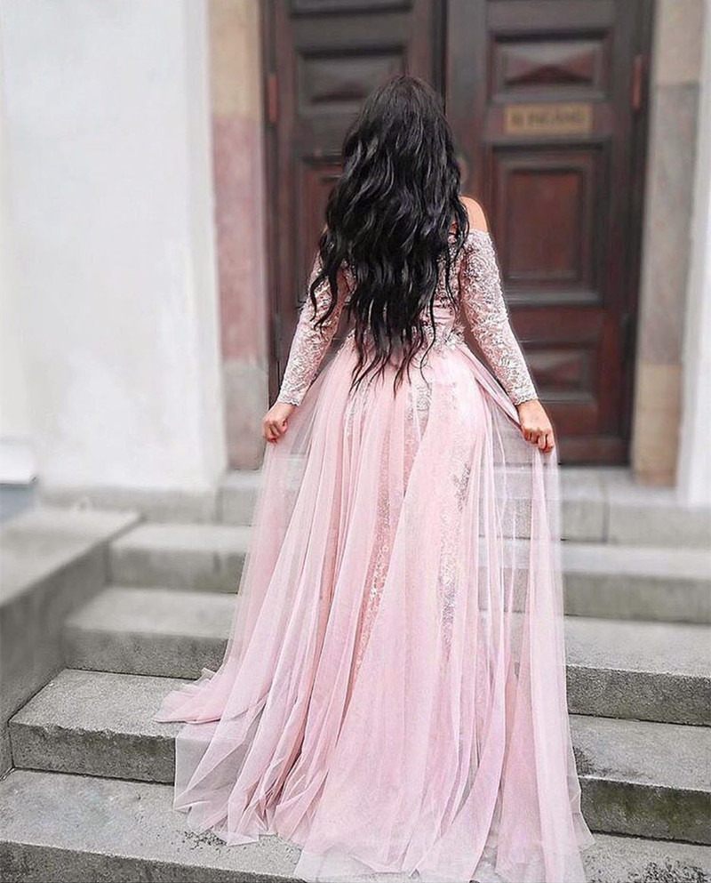 sexy long sleeve gowns