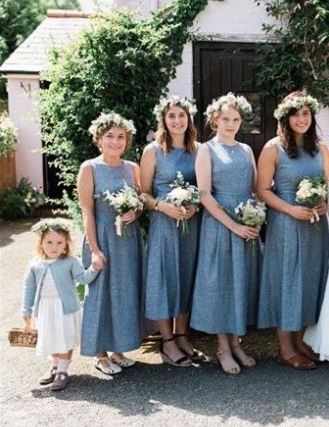 cotton bridesmaid dresses