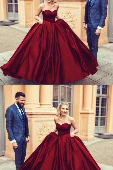 maroon long dress for wedding